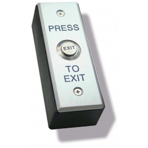 Wireless Stainless Steel Press to Exit Button 